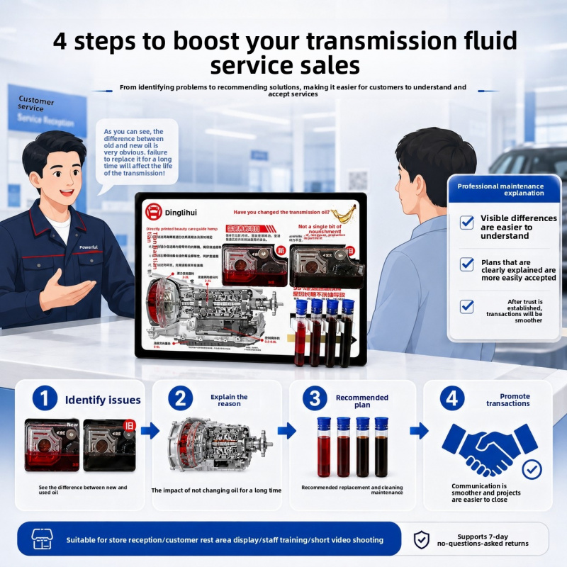 Transmission Oil Demonstration - Auto Repair Shop For Sale avis et prix
