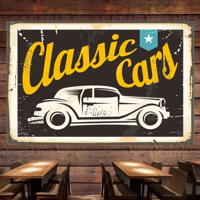 Classic Car Vintage Poster  Fl - Auto Repair Shop For Sale avis et prix